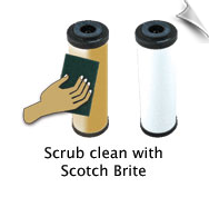 Scrub Clean Ceramic Filter